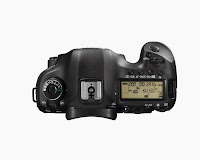Canon EOS 5D Mark III Full Frame DSLR Camera, top view, picture, image, review features & specifications