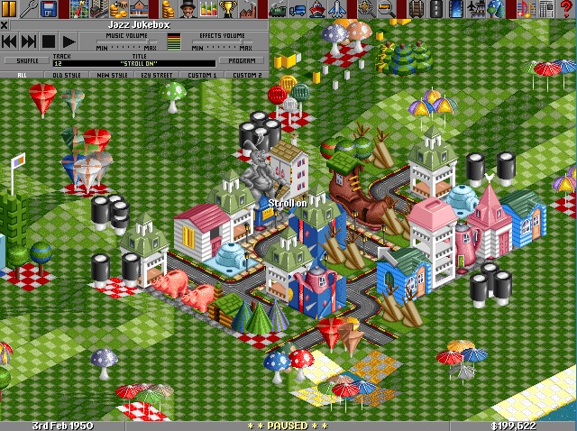 Screenshot from Transport Tycoon Deluxe