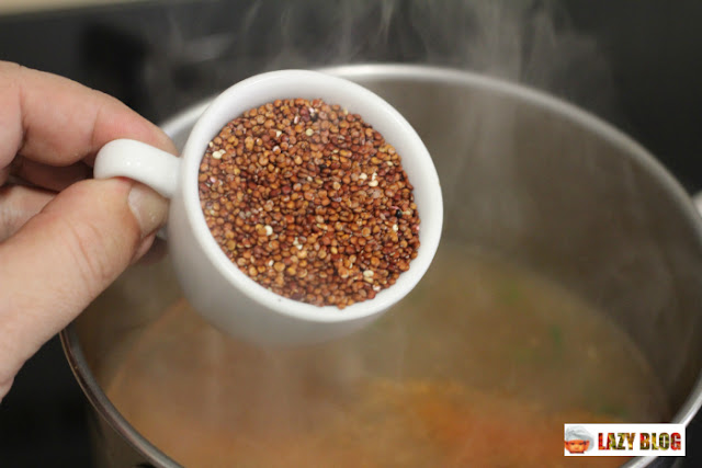 quinoa real roja sopa coreana lazy blog