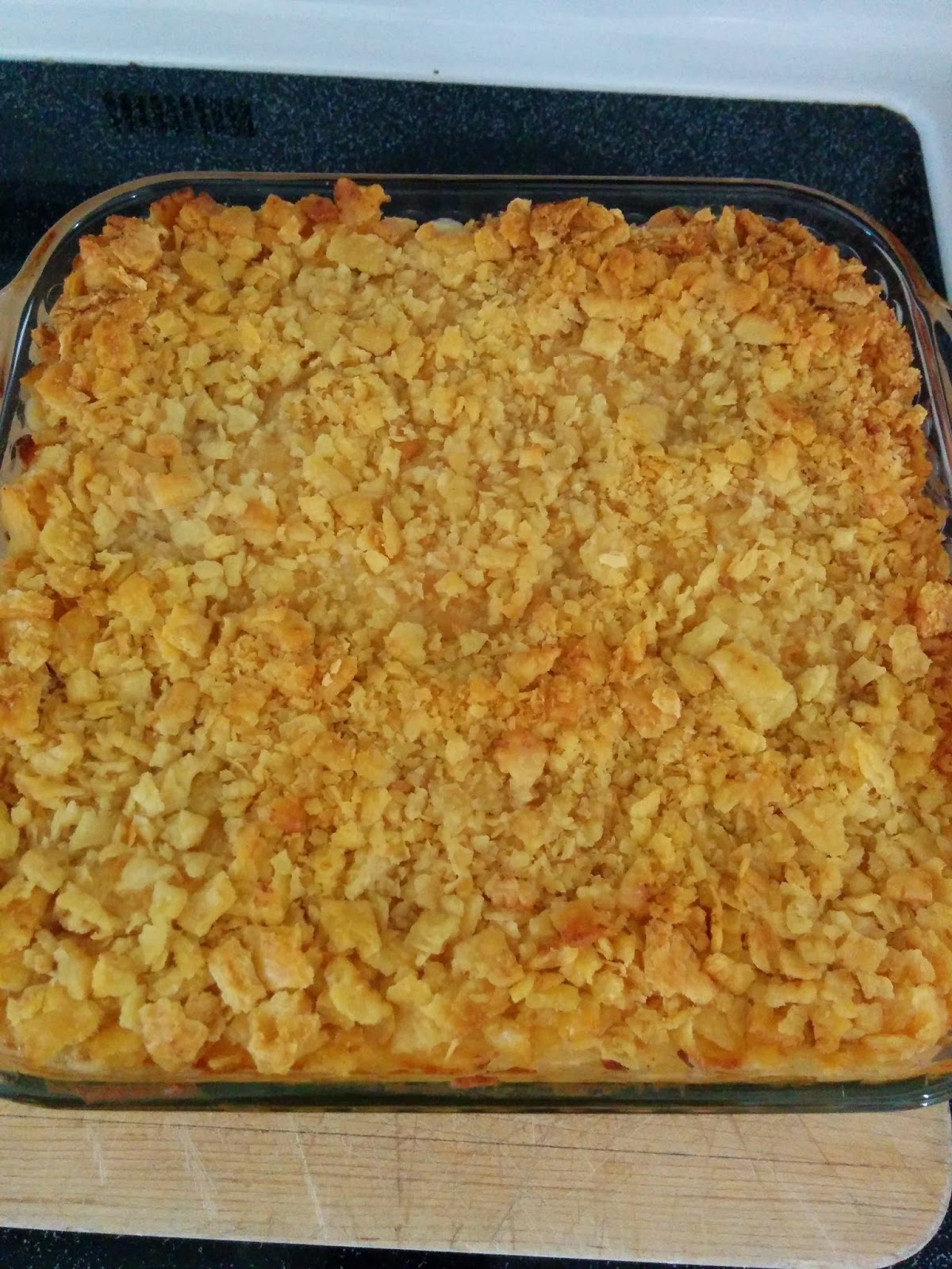 COVERED IN BACON French Onion Hash Brown Casserole