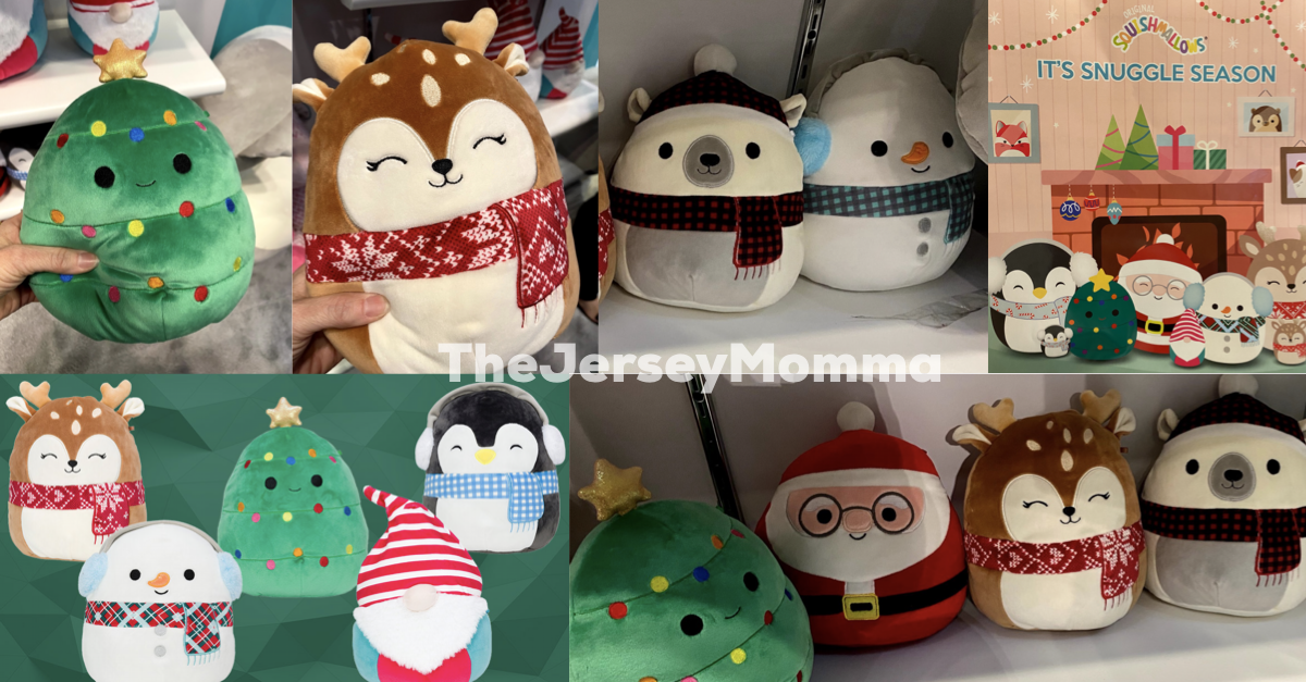 New Squishmallows for the Holidays Halloween and Christmas Lines