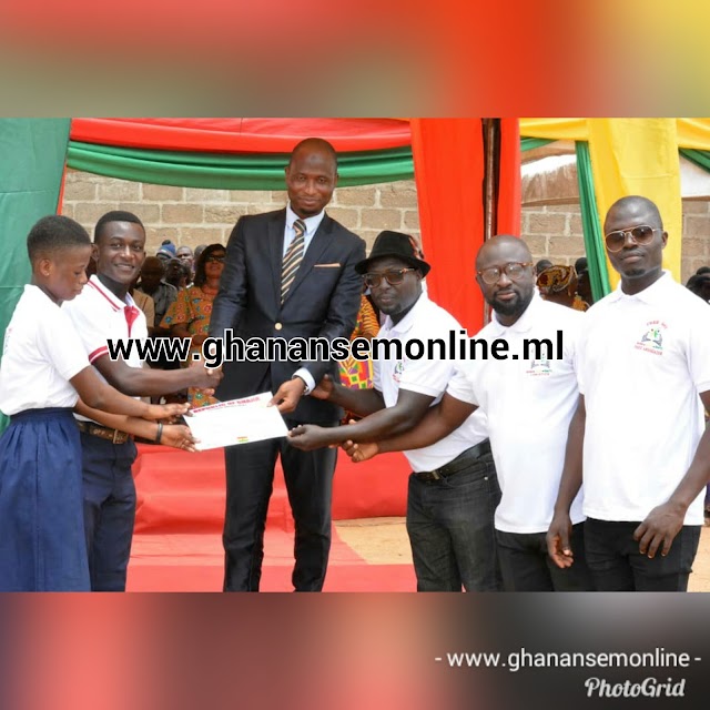 E/R- AMBASSADORS OF FREE SHS ENCOURAGES STUDENTS, PUPILS OF SUHUM ON INDEPENDENCE DAY. 