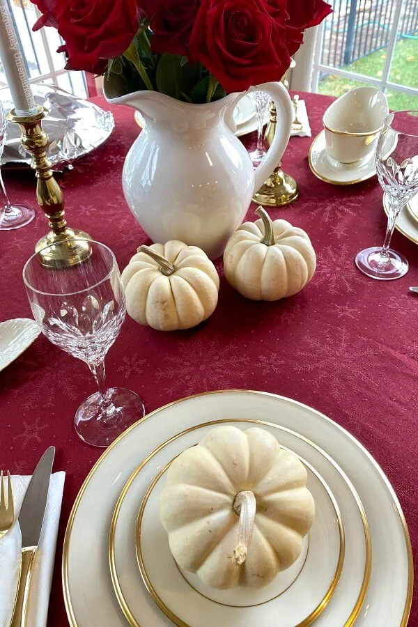 Lenox China Thanksgiving Table