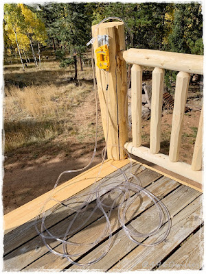 4960 Miles: Berlin - Vancouver - Denver: Terrassen-Gelaender/ deck railing