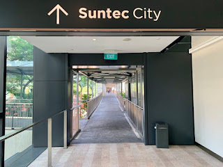 Overhead access to Suntec City, JW Marriott Singapore Beach Road, 2021