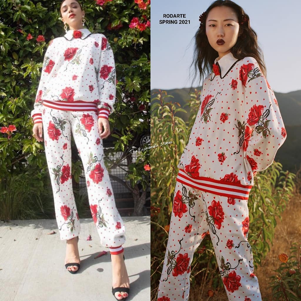 Instagram Style: Ashley Madekwe in Rodarte, Valentino & Louis Vuitton to  Promote ''County Lines'' & the 2021 EE BAFTA Awards