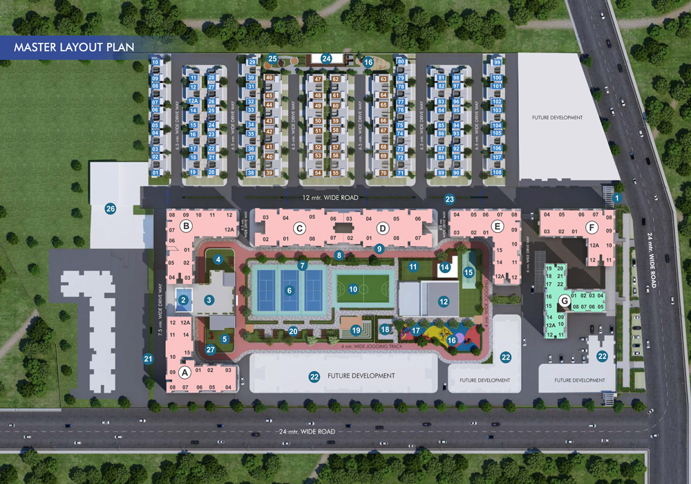 GERA WORLD OF JOY Studio, Kharadi, Pune 2 & 3 BHK Apartments Property