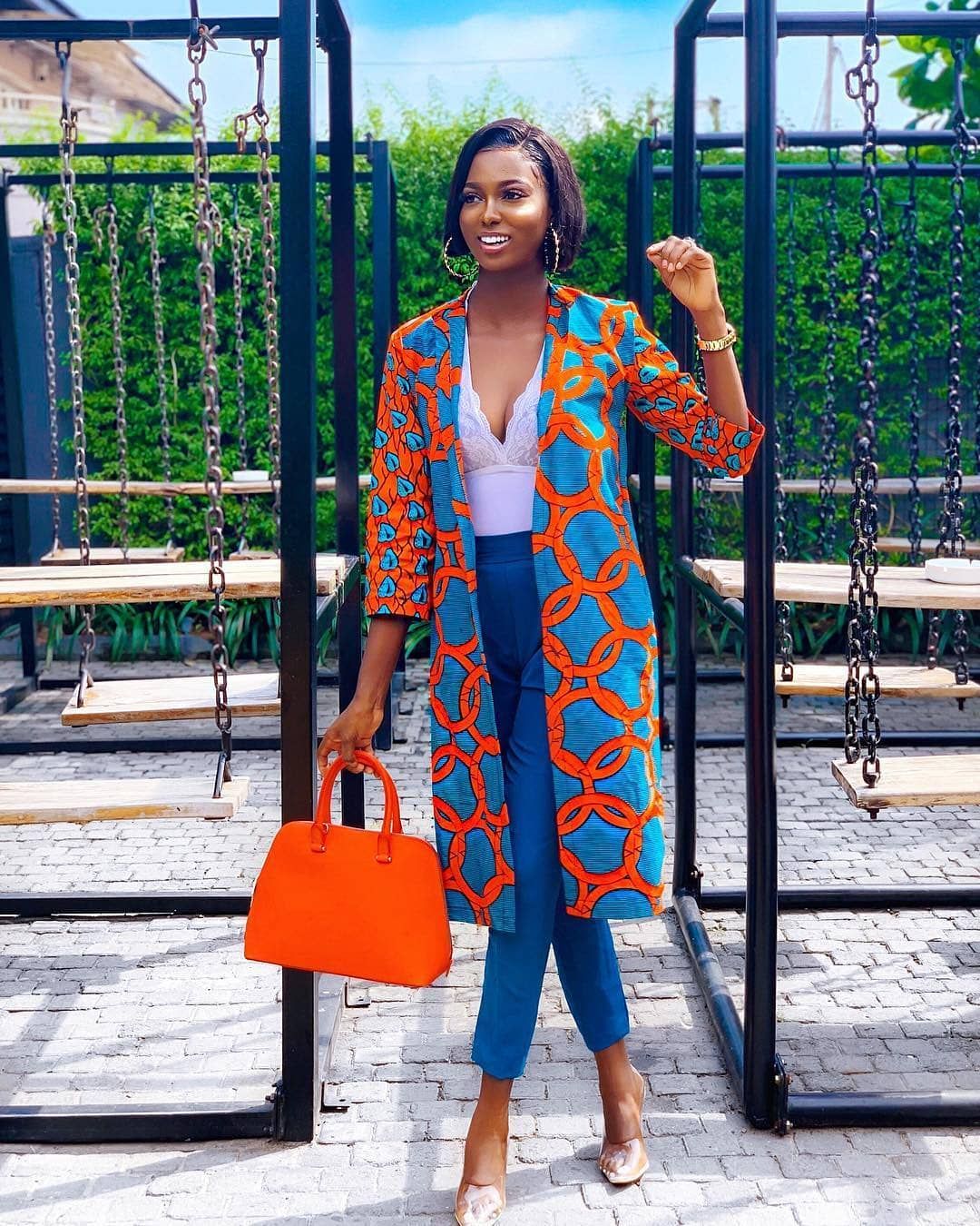 Ankara kimono tops fashion style 2021