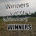 Winners of the Trio Blog Giveaway 2