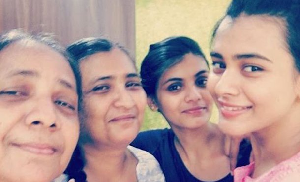 Hebah Patel Family Photos