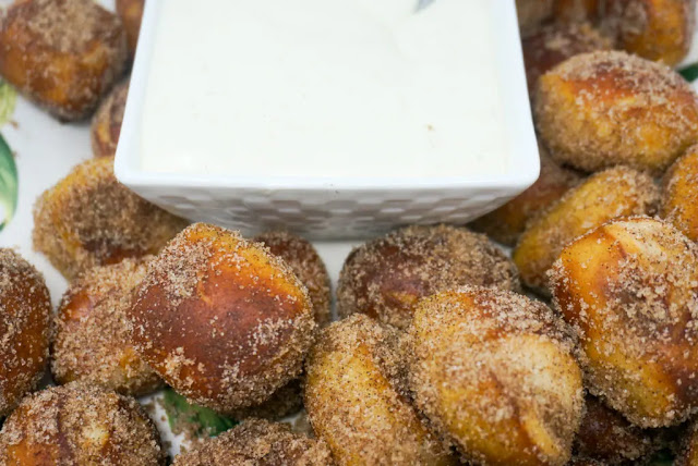 Air Fryer Cinnamon Sugar Pretzel Bites