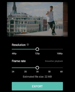 save your selfie video to gallery