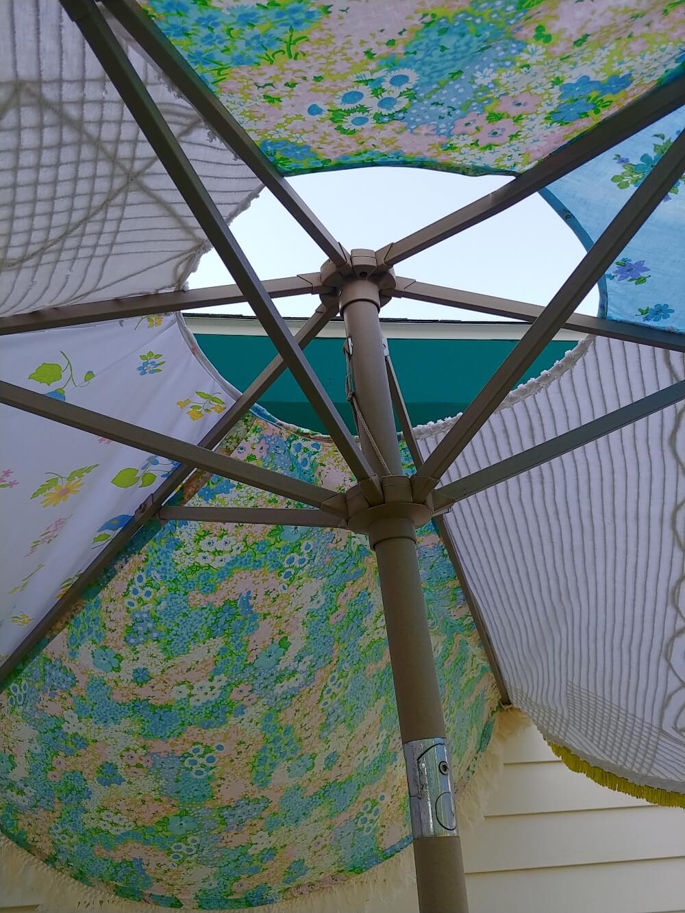 How to DIY a Patio Umbrella Cover Little Vintage Cottage