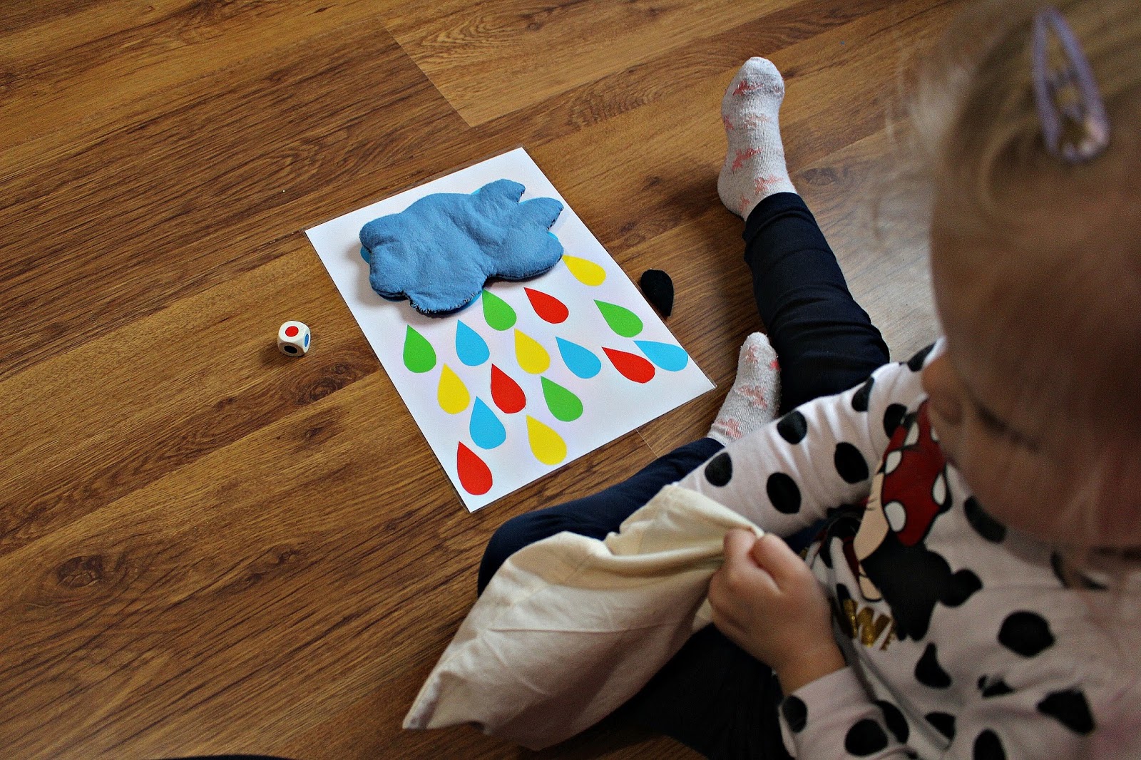 Spiel Farben Lernen Ab 2 Jahren Mutterlove: Farben lernen. Wolken Spiel.DIY. 2-3 Jahren