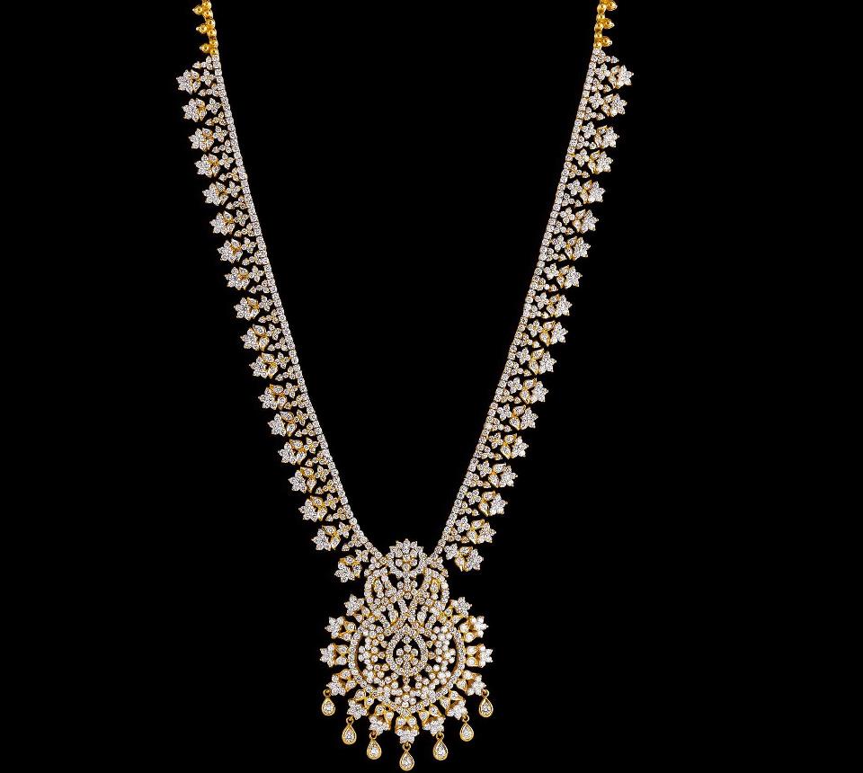 WOMEN'S WORLD INDIAN STYLE DIAMOND NECKLACE