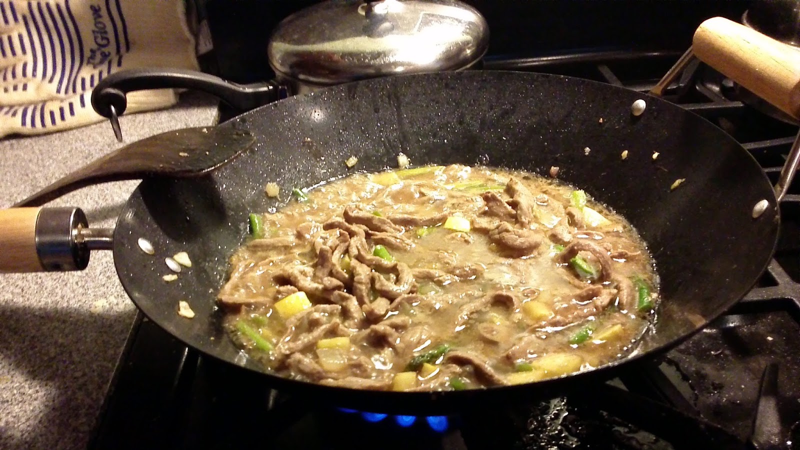 Chef Kevin's Cooking Classes Beef StirFry, Mussels in Spicy Tomato