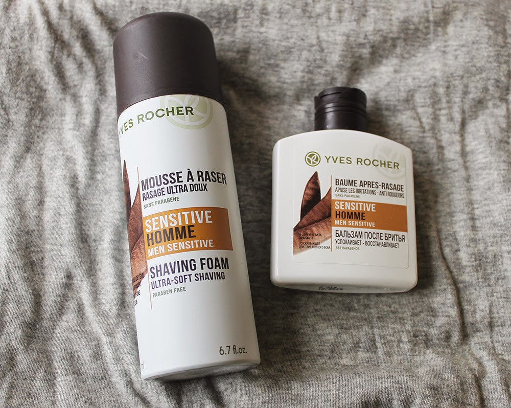 Juravlinka: Гостевой пост: Yves Rocher Men Sensitive Shaving Foam & Balm