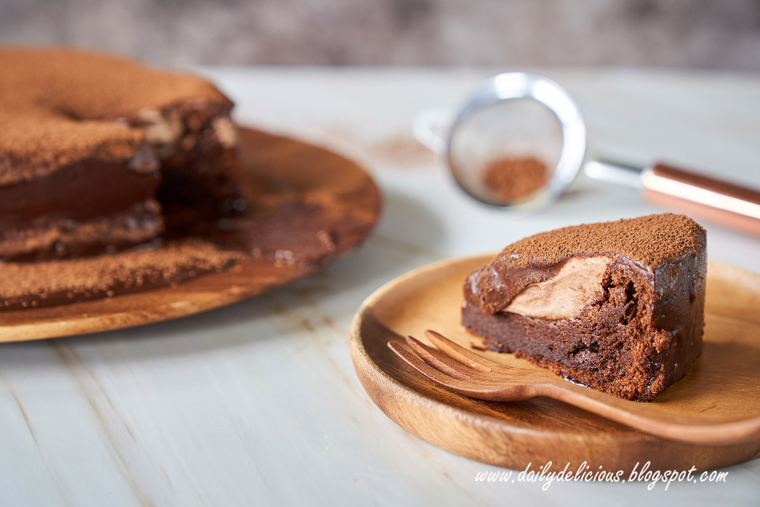 dailydelicious thai ช็อกโกแลตลาวาเค้ก Chocolate Lava Cake