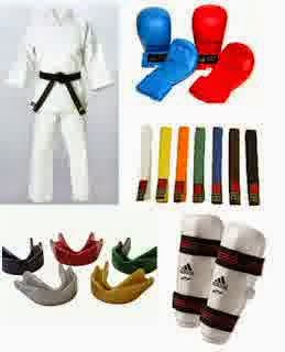peralatan pertandingan karate