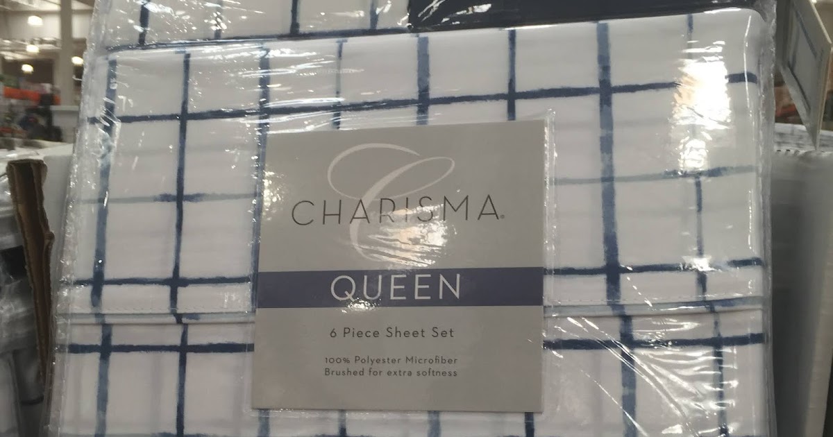 Charisma 6piece Microfiber Sheet Set (queen) Costco Weekender