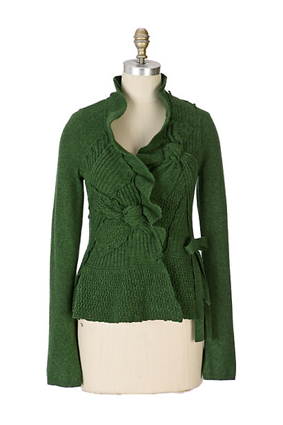 Anthropologie Archive: Bow-Tied Sweater Jacket