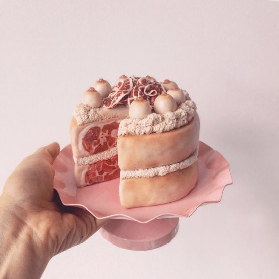 Qi Xuan Lim QimmyShimmy arte esculturas bizarras surreais terror bebês comida pedaços de corpos