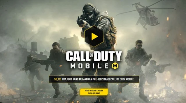 Cara Registrasi Game Call of Duty Mobile Official Global