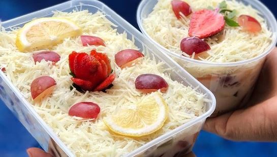 Cara Membuat Salad buah dirumah tanpa ribet