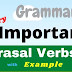 Phrasal Verbs or Group Verbs | Class 10 | Do As Directed | Extra Question on Grammar | Textual Grammar | Madhyamik Grammar Practice