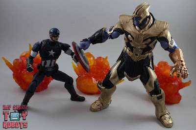 SHF S.H.Figuarts Thanos Marvel Avengers Infinity War Bandai KO Action Figure Toy 