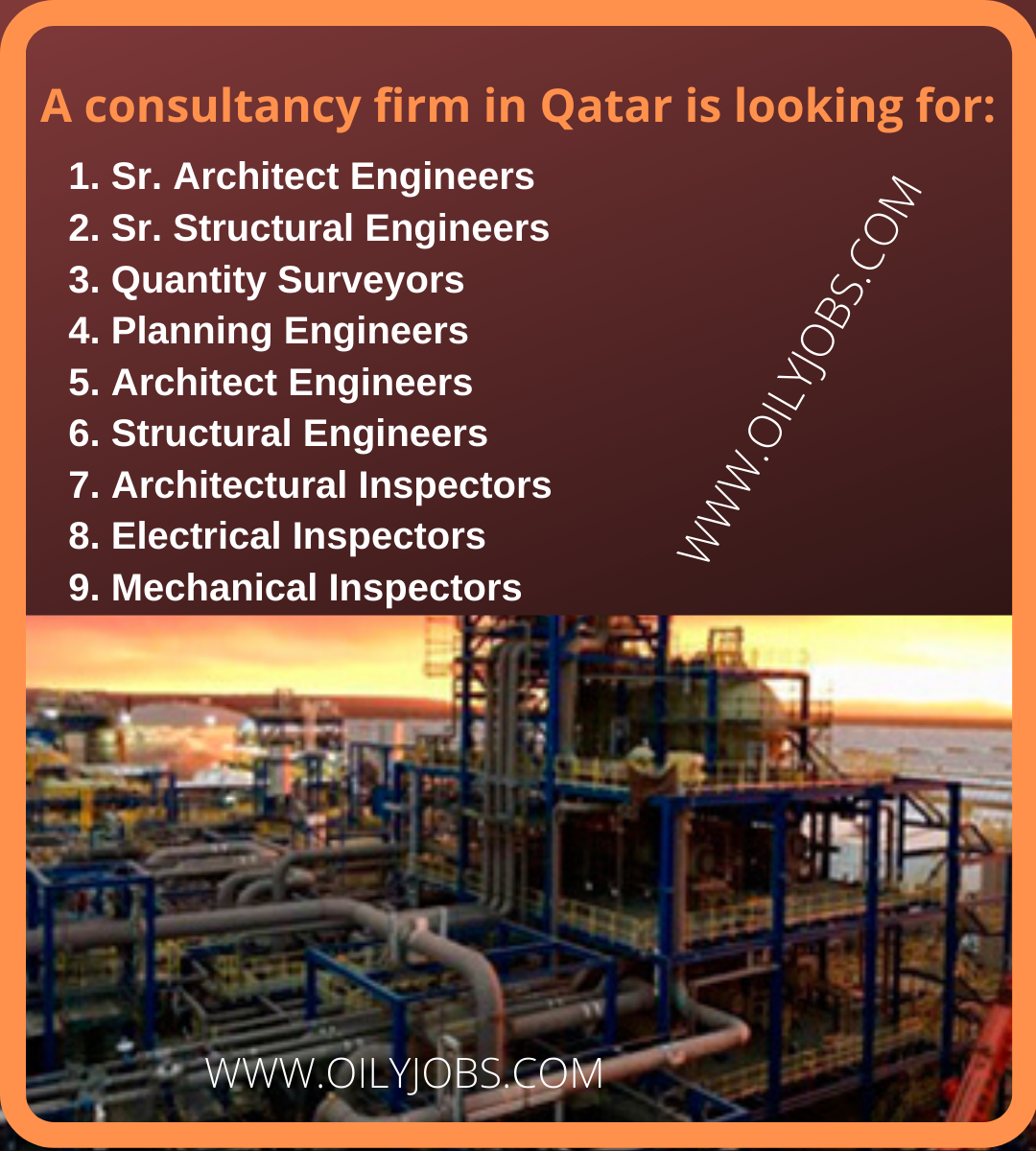 A consultancy firm in Qatar is looking for