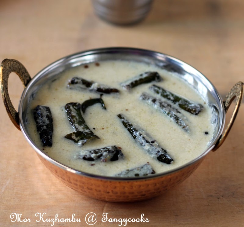 CONCOCTIONS OF A COOKAHOLIC !!! Mor Kuzhambu/South Indian Buttermilk