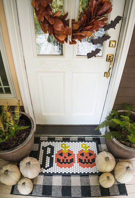 Domestic Fashionista: Our Whimsical And Slightly Spooky Fall Home Decor