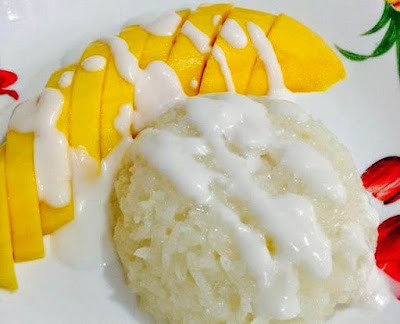 Resepi Pulut Mangga Ala Thailand Original Resepi Pulut Mangga Thailand