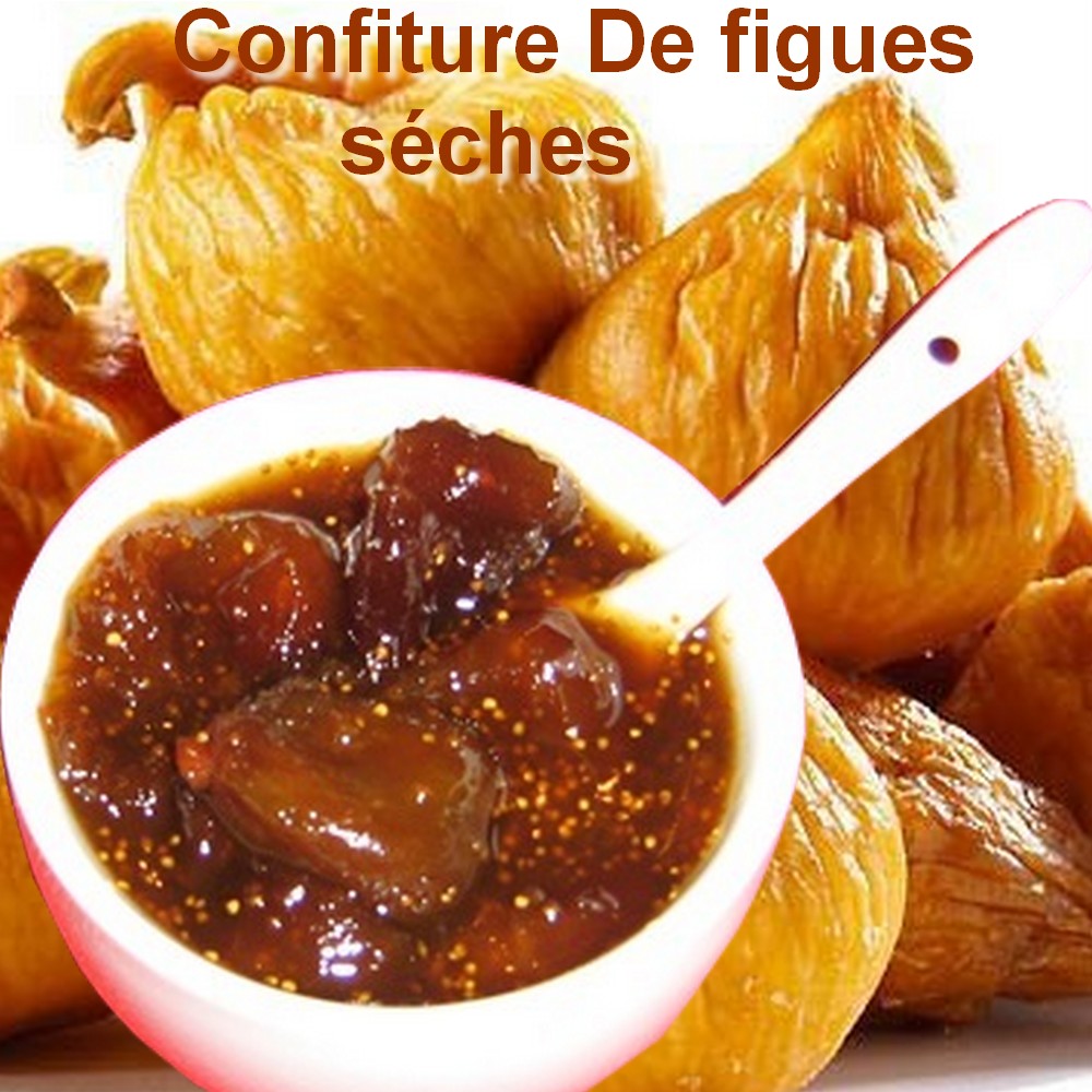 recette confiture de figues sèches maison thermostat 6 7 four
