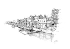12-Hammersmith-Riverside-Luke-Adam-Hawker-Creating-Architectural-Drawings-on-Location-www-designstack-co