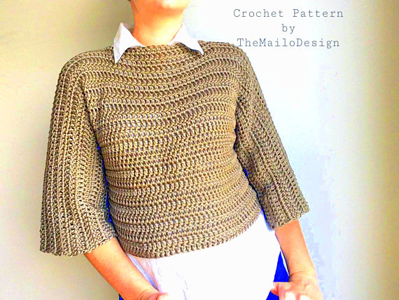 sweater crochet pattern