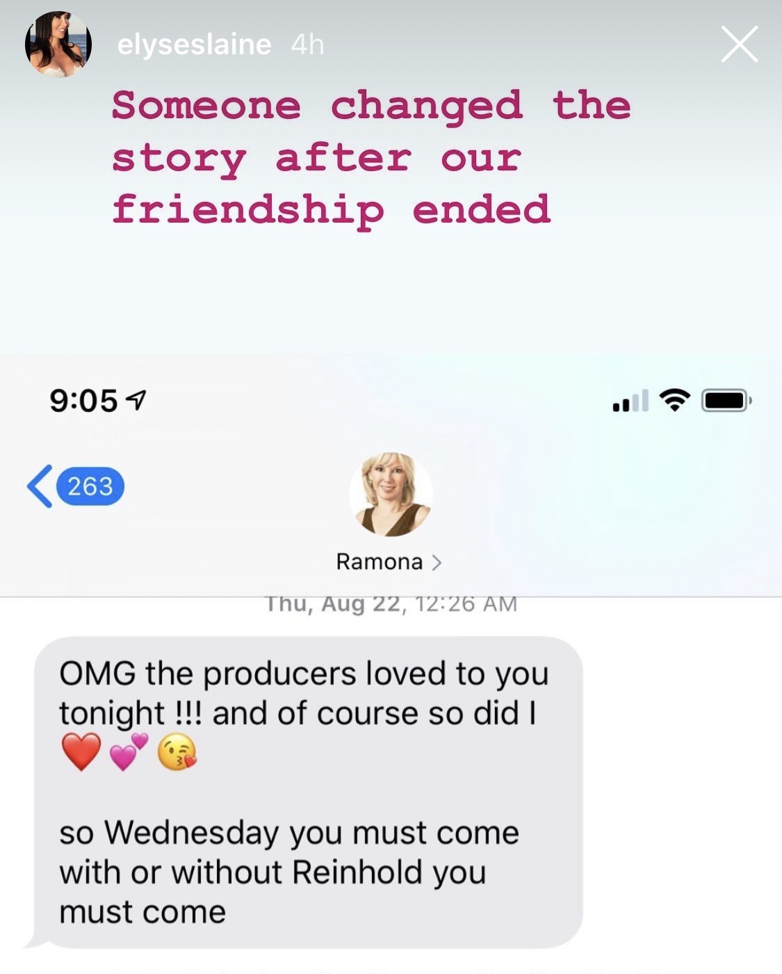 Elyse Slaine Claps Back At Ramona Singer For Saying That She “Doesn’t Really Fit In” On RHONY