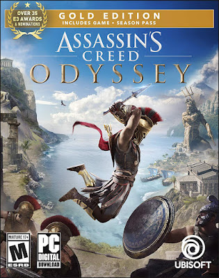 Assassins Creed Odyssey Game Cover Pc Gold Edition