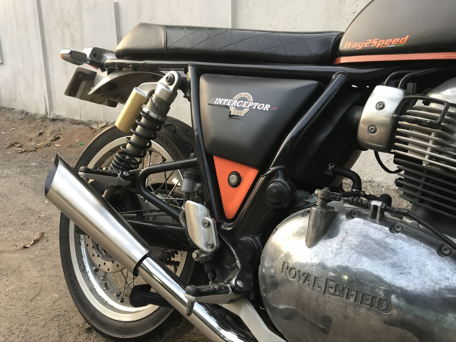 royal enfield 650 exhaust