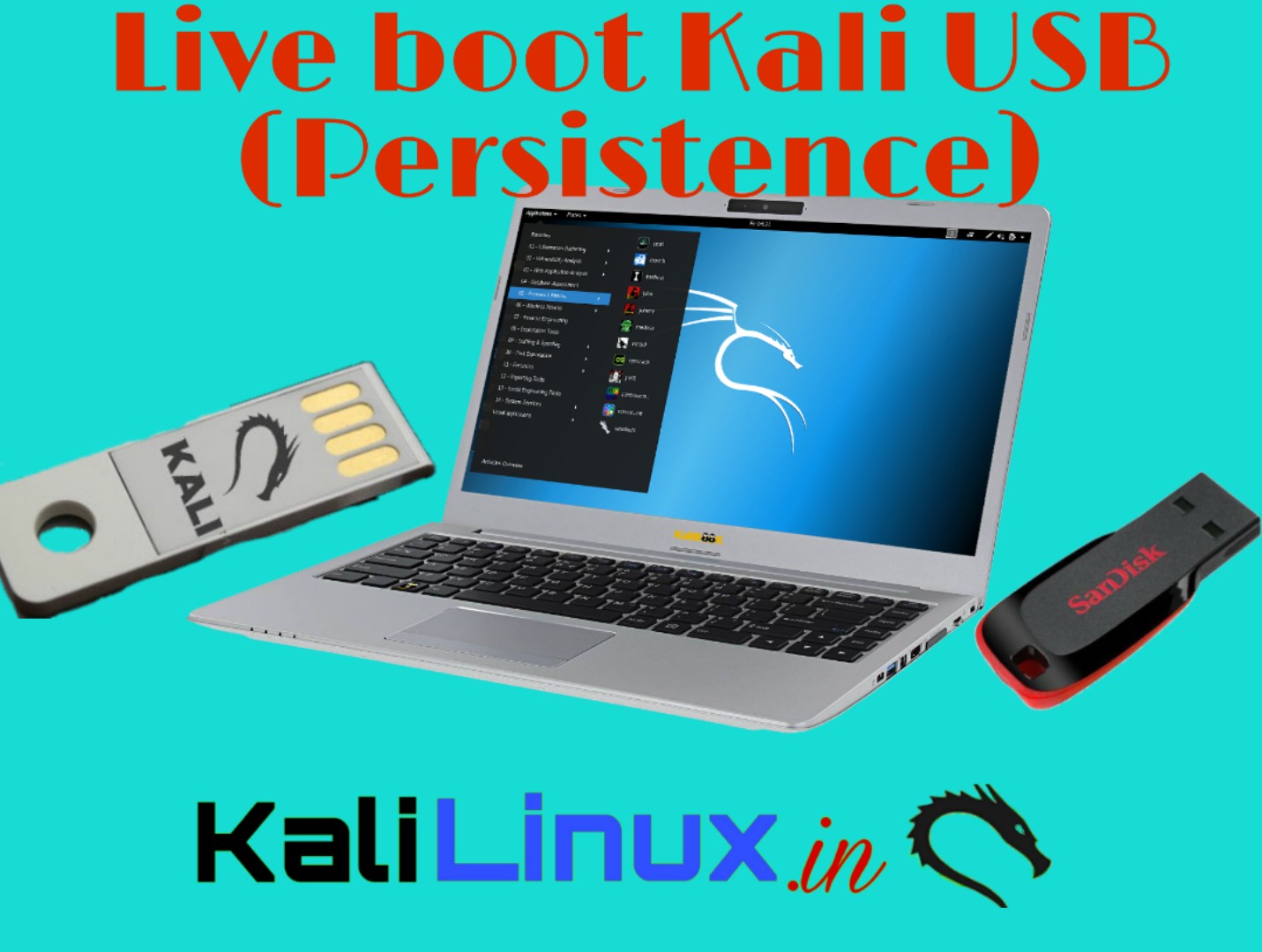 entusiasme segment spild væk Making a Live bootable Kali Linux USB drive with Persistence