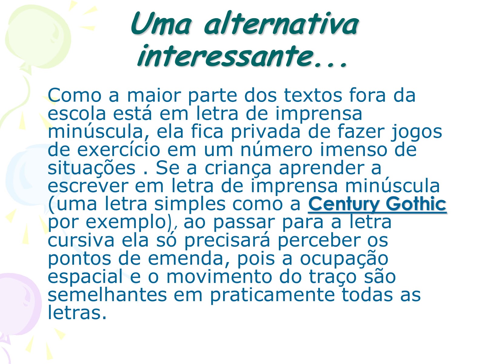 Da Letra de Imprensa à Letra