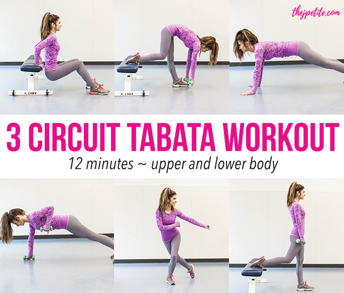 J Petite: Workout Wednesday: 3 Circuit Tabata Workout