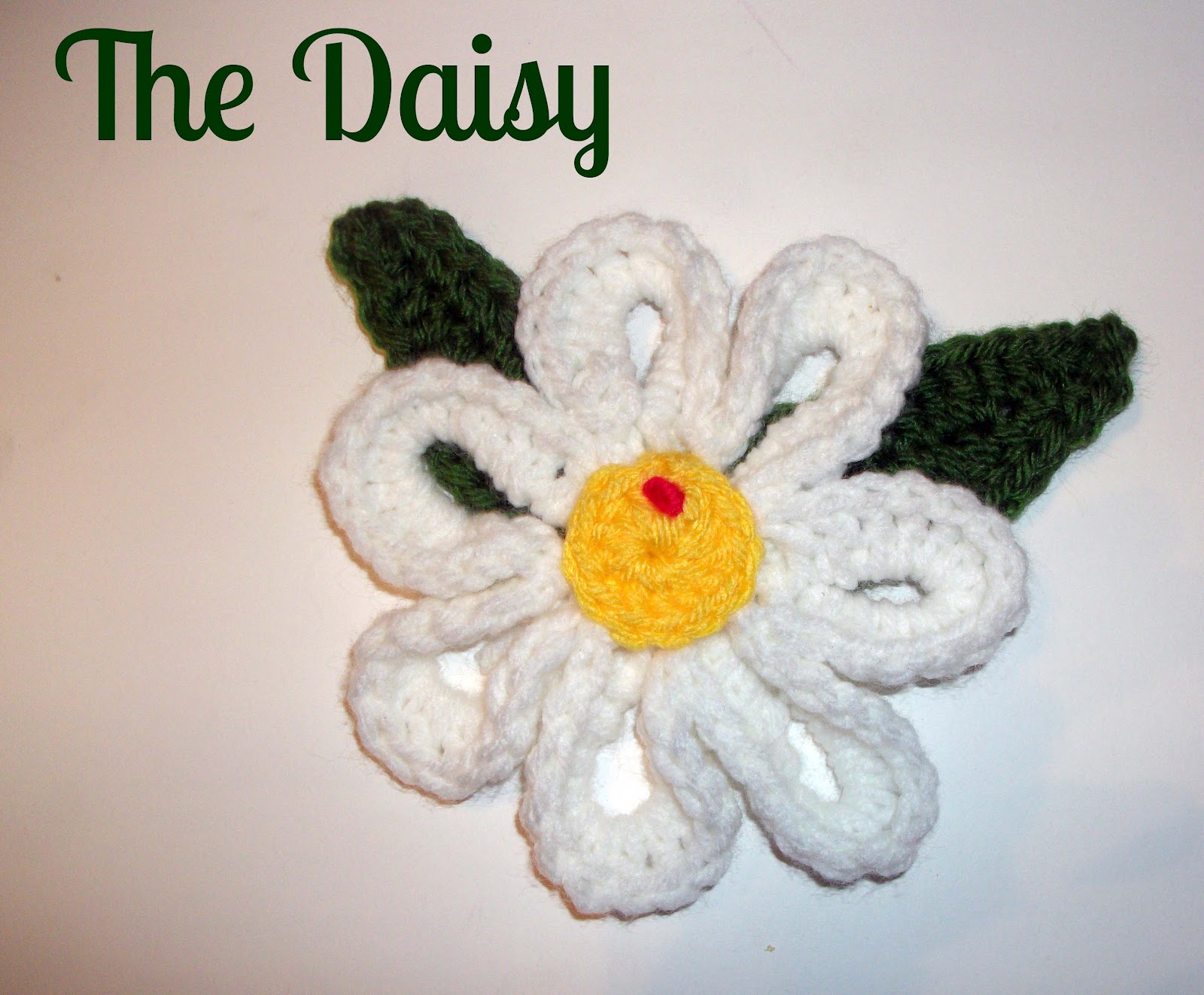 MelodyCrochet My Big Daisy Crochet Pattern