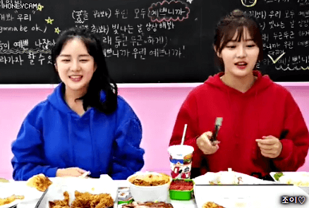 아이돌학교 결방대신 페이스북 생방송 몇몇 조합 움짤들.gif | 인스티즈