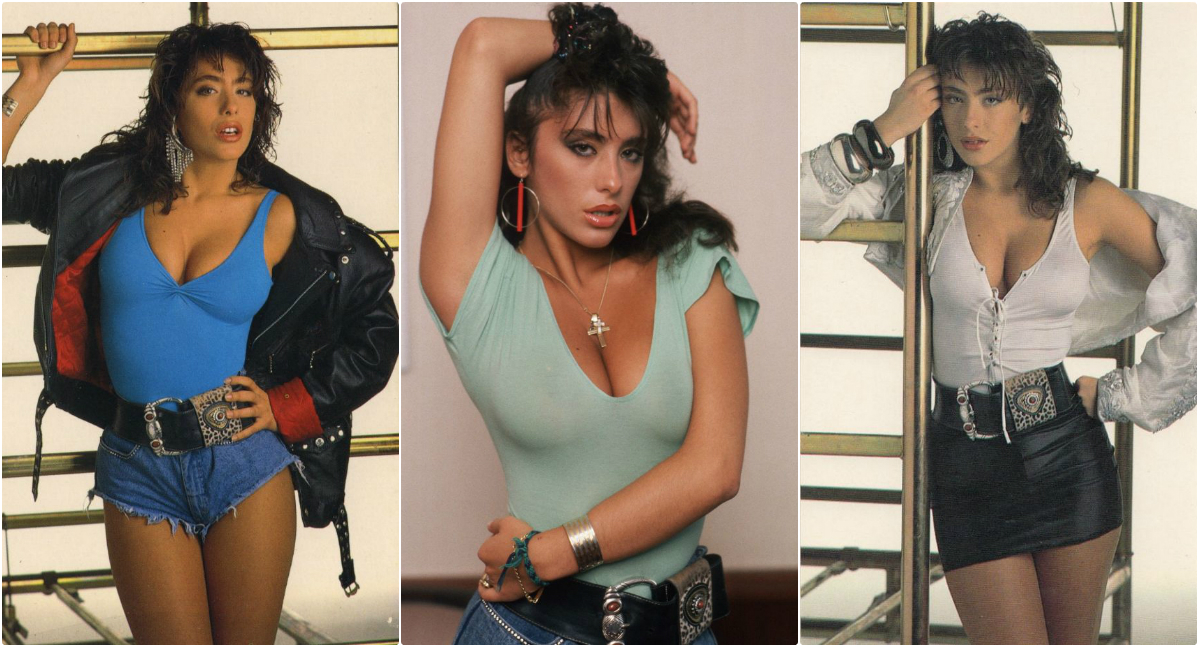 Italian Sex Symbol 50 Stunning Pics Of Sabrina Salerno In The 1980s
