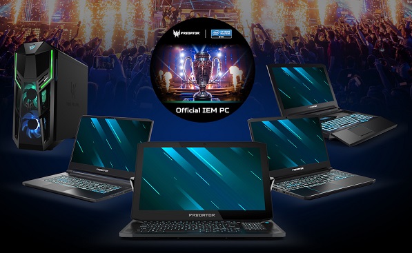 Acer Predator Intel Extreme Masters Gaming PC Range