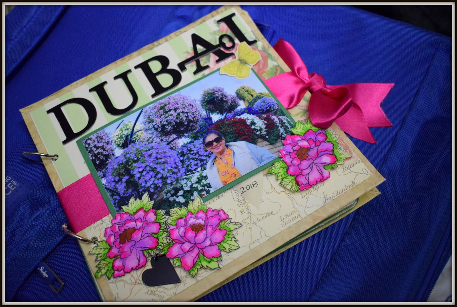 HappyMomentzz crafting by Sharada Dilip Travel diary Dubai 2018