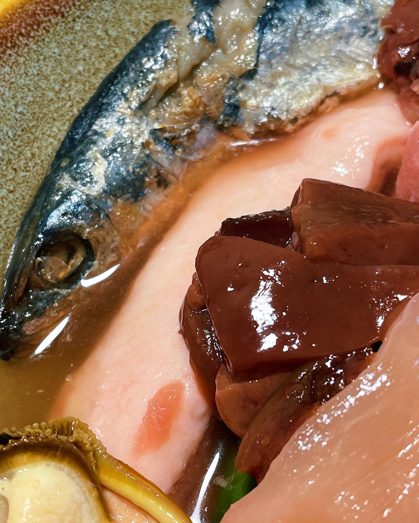 close up photo of raw feeding miami sardines, beef liver
