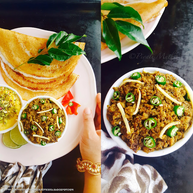 My Tryst With Food And Travel Hariyali Keema Recipe / Green Chicken